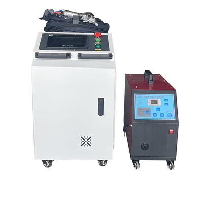 Cnc μικρή φορητή μηχανή φορητό 1500W οξυγονοκολλητών λέιζερ ινών