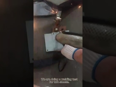 Η συγκόλληση του μεταλλικού ελάσματος από φορητό συγκολλητή σημείων