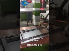 The stainless frame's welding of arm platform spot welding machine