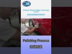 The polishing process of car dent puller