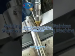 Ζύγιση χαρτιού από ανοξείδωτο χάλυβα 3 mm με μηχανή συγκόλλησης με λέιζερ