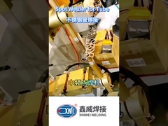 Συναρμολόγηση σωλήνων από ανοξείδωτο χάλυβα με σταθερό συγκόλλημα σημείων