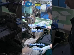 Δίκτυα συγκόλλησης για μπάρμπεκιου με μηχανή συγκόλλησης ραφής