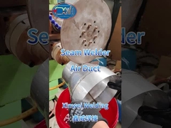 Ημιαυτόματη Cnc οξυγονοκολλητών αντίστασης κασσίτερου μηχανή συγκόλλησης ραφών δοχείων κυκλική δευτερεύουσα