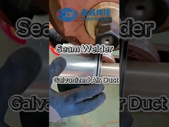 Συναρμολόγηση ατμοσφαιρικών αγωγών με μηχανή συγκόλλησης